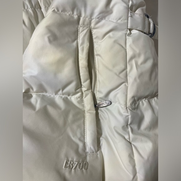 🍂Eddie Bauer Women's cream EB 700 Goose Down Puffer Vest - Picture 13 of 15